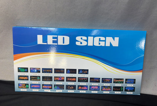 LED Sign (Displays Closed)