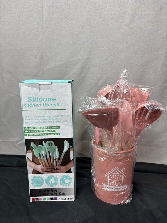 Silicone Kitchen Utensils Set
