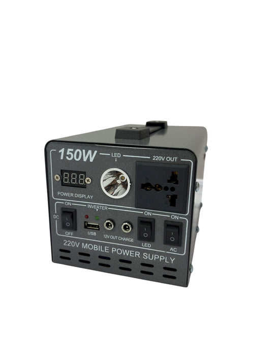 150W Portable/Rechargeable Power Station